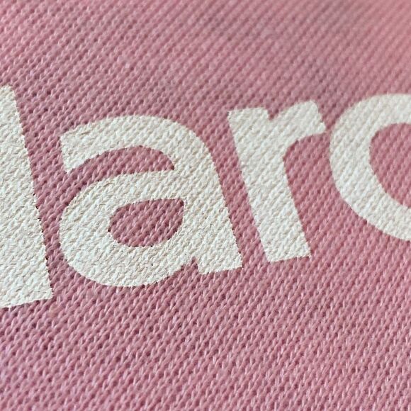 Polaroid Retro Pink Popover Kangaroo Hoodie Size XL - Picture 6 of 11